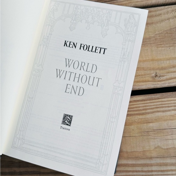 Ken Follett World Without End 2007 Book Hardcover Novel Dutton Publishing - Picture 9 of 12